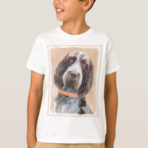 Spinone Italiano Painting _ Cute Original Dog Art T_Shirt