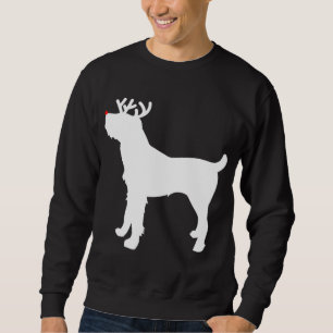 Spinone Italiano Reindeer Christmas Dog Sweatshirt