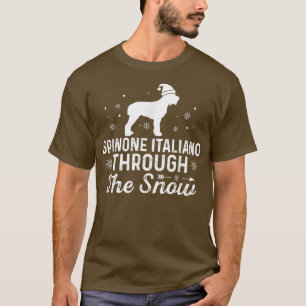 SPINONE ITALIANO through the snow Funny Christmas T-Shirt
