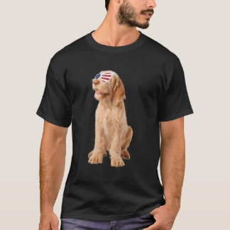 Spinone Italiano Wearing Sunglasses 4Th Of July Do T-Shirt