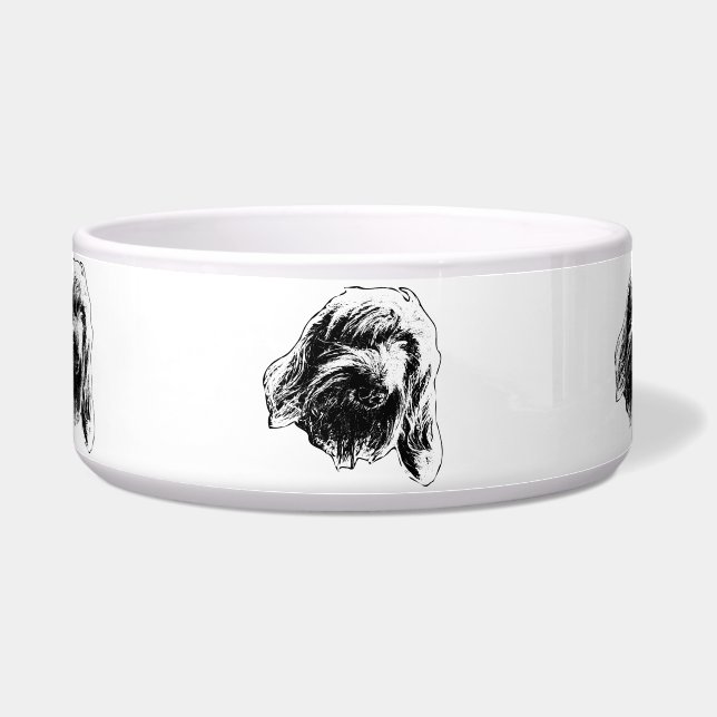 Spinone Mealtime Friend Bowl (Front)