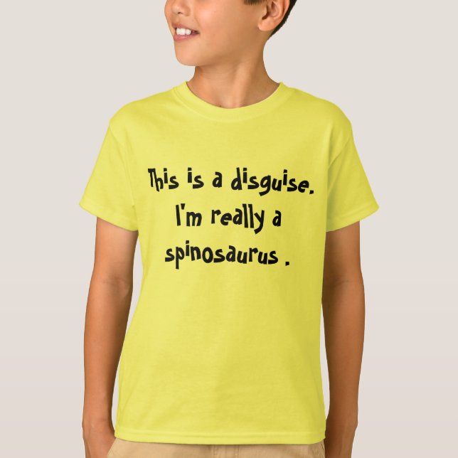 Spinosaurus Costume T-Shirt (Front)