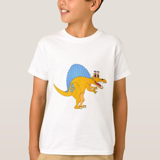 Spinosaurus Dinosaur Cartoon T-Shirt