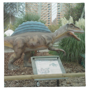 Spinosaurus Dinosaur Napkin