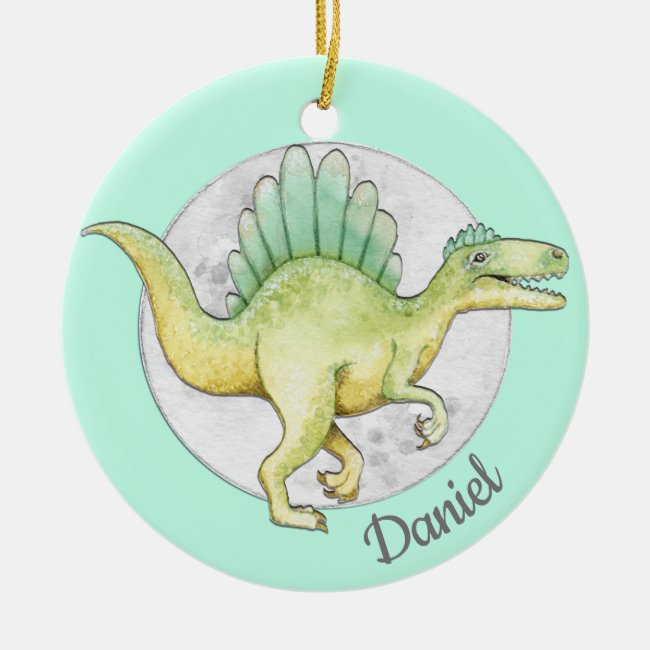 Spinosaurus Dinosaur Ornament