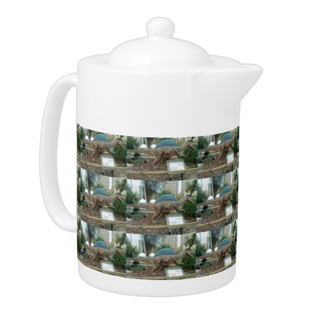 Spinosaurus Dinosaur Teapot (Left)