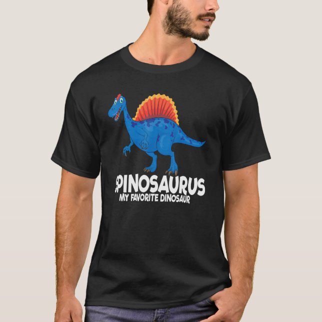 Spinosaurus My Favorite Dinosaur Kids Spinosaurus T-Shirt (Front)