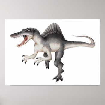 Spinosaurus Poster by wesleyowns at Zazzle