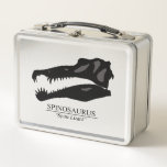 Spinosaurus Skull Metal Lunch Box