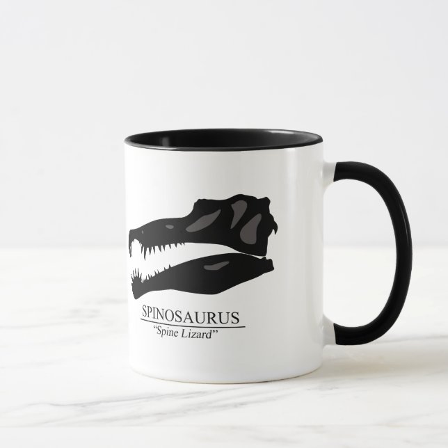 Spinosaurus Skull Mug (Right)