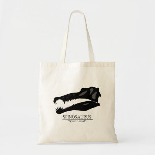Spinosaurus Skull Tote Bag