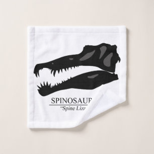 Spinosaurus Skull Wash Cloth
