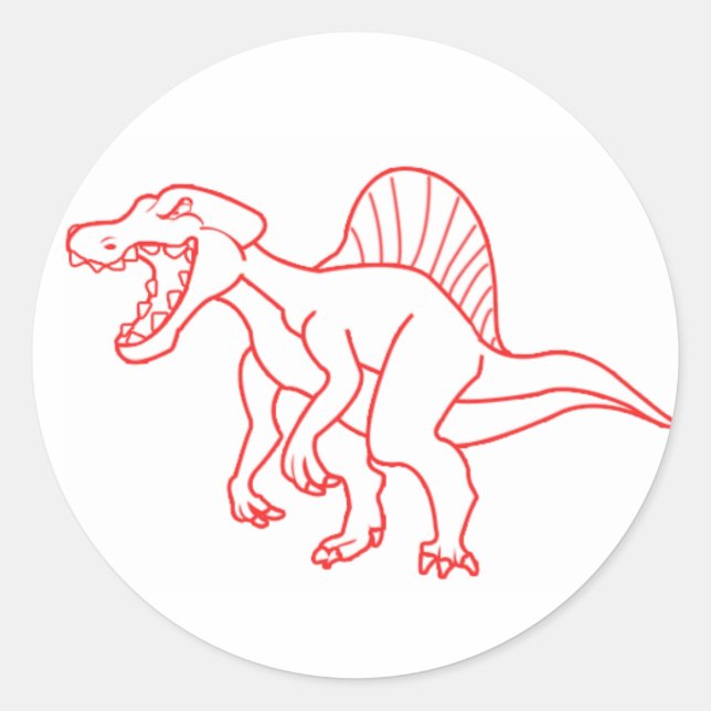 Spinosaurus Sticker (Front)