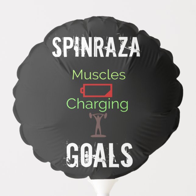 Spinraza Goals Balloon (Front)