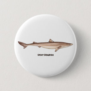 Spiny Dogfish Pinback Button