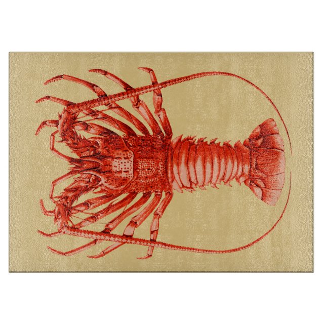Spiny Lobster Cutting Board (Front)
