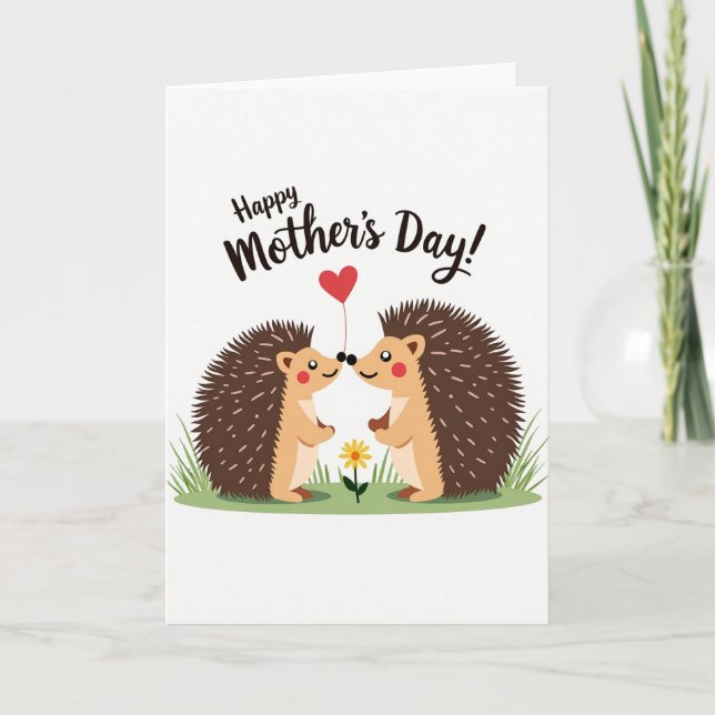 Spiny Sweet Mothers Day Card (Front)
