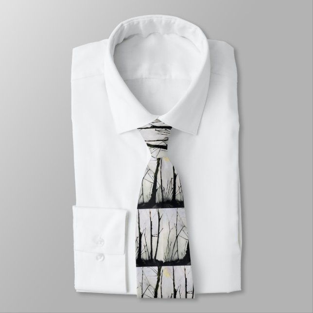 Spiny Trees & Full Moon Tie (Tied)