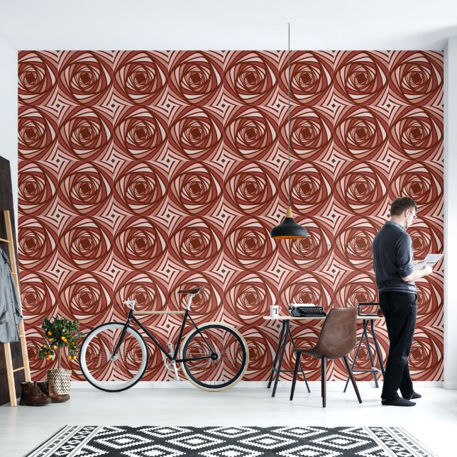  spiral 5 colors  wallpaper  (Living Room)