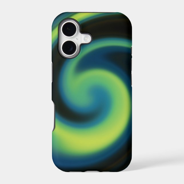 Spiral Abstract Art Background Iphone Case (Back)