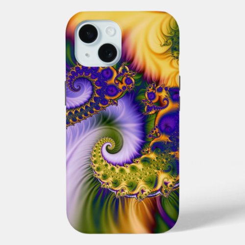 Spiral abstract iPhone case