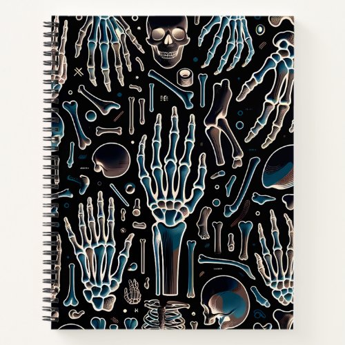 Spiral Anatomical Artistic Notebook