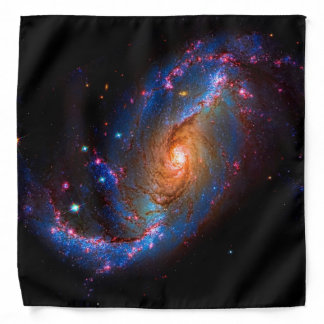 Spiral Barred Galaxy astronomy image Bandana