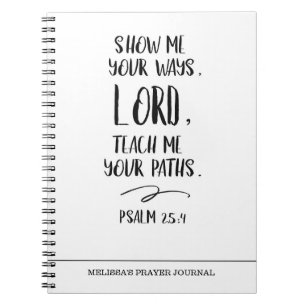 Spiral Bible Verse Prayer journal
