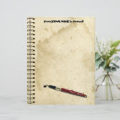 Spiral Bound Journal (Standing Front)