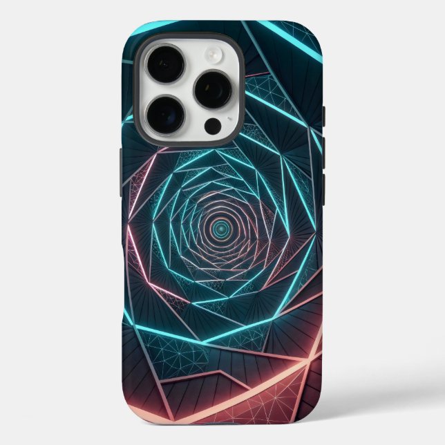 Spiral broken symmetry within the concept  Case-Mate iPhone case (Back)