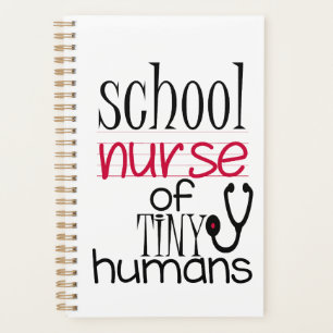 spiral calendar/planner, organized school nurse planner