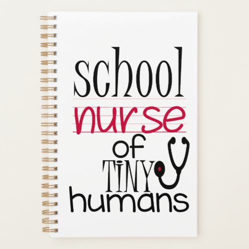 spiral calendarplanner organized school nurse planner