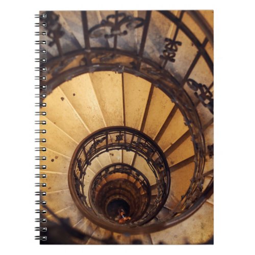 Spiral circle stairs staircase old buildingstairs notebook