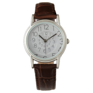 Spiral Clock Droste Watch