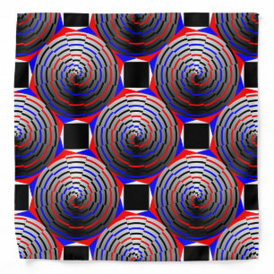 Spiral Cone by Kenneth Yoncich Bandana