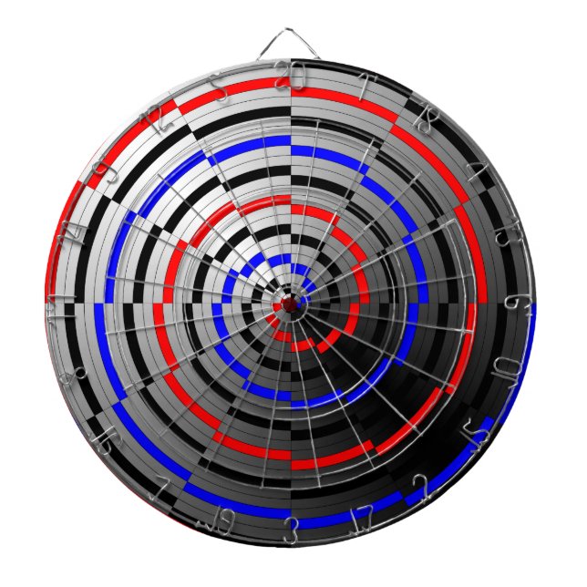 Spiral Cone by Kenneth Yoncich Dart Board (Front)