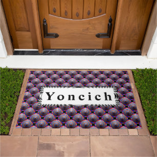 Spiral Cone by Kenneth Yoncich Doormat