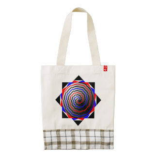 Spiral Cone Zazzle HEART Tote Bag