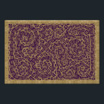 Spiral contrast print<br><div class="desc">This is a combination of hand drawing and digital manipulation, to give a contrast design with a lot of back and forth between foreground and background. Abstract, solids vs patterns, spirals and squares, purple and yellow, yet not too loud.</div>