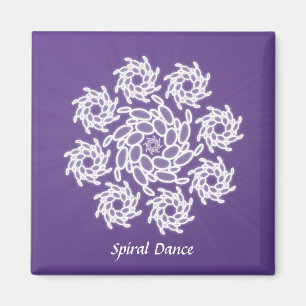 Spiral Dance Magnet