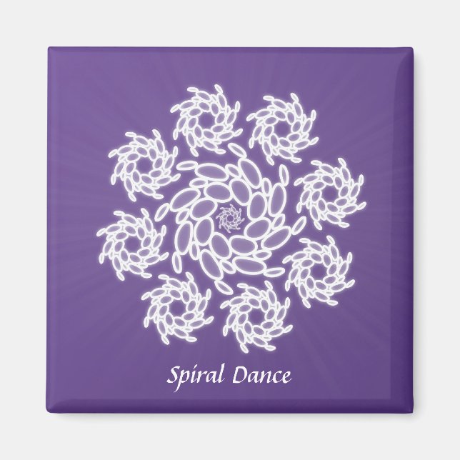 Spiral Dance Magnet (Front)