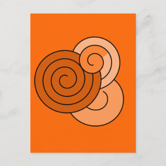 spiral-designhi postcard