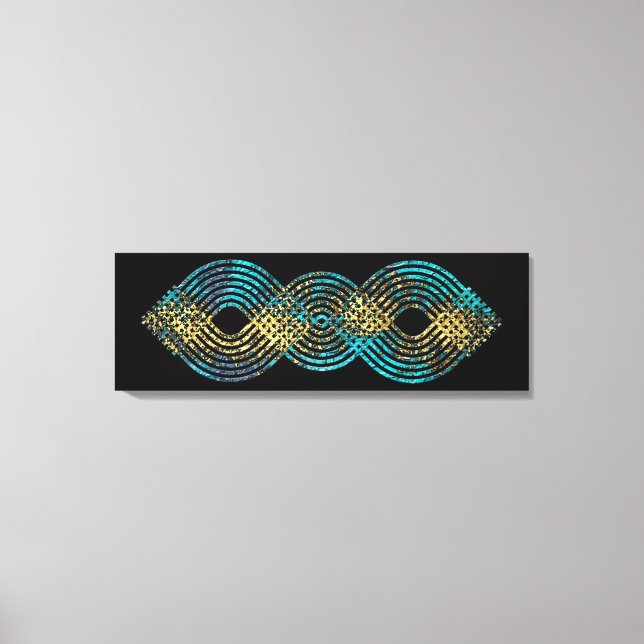 SPIRAL DESIGNS CANVAS PRINT (Front)