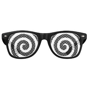 Spiral Eyes Sunglasses, Fun Gifts For Hypnotists Retro Sunglasses