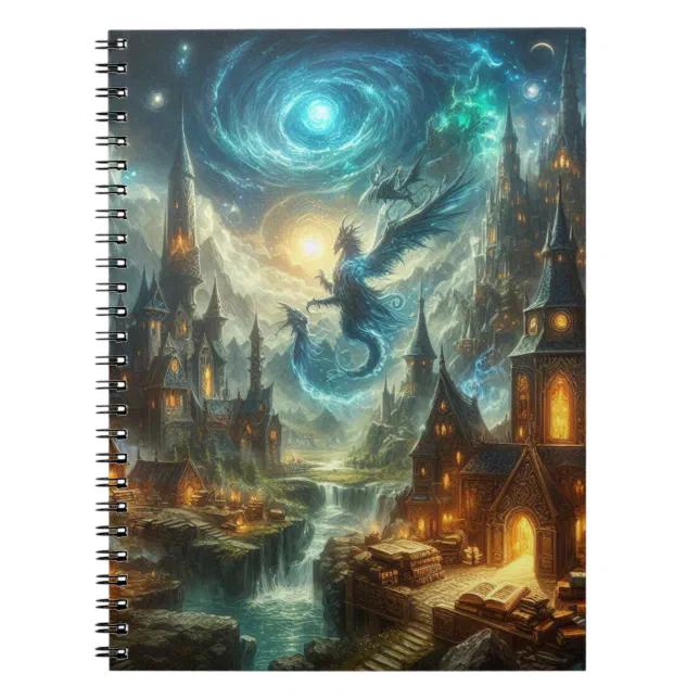 Spiral Fantasy Notebook (Front)