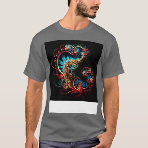 Spiral Fractal 1 T_Shirt