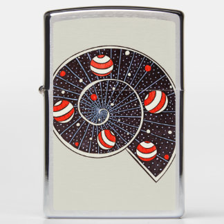Spiral Galaxy Beach Ball Planets Funny Astronomy Zippo Lighter