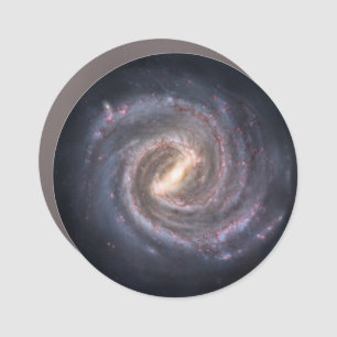 Spiral Galaxy Car Magnet