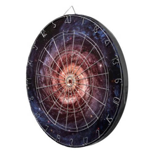Spiral galaxy dart board Zazzle