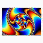 Spiral Galaxy - Fractal Art Card